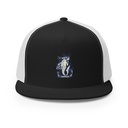 Blue Mermaid - Nautical 5 Panel Trucker Cap