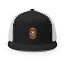 Born To Be Free - Skull 5 Panel Trucker Cap