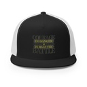 Brave Soldier 5 Panel Trucker Cap