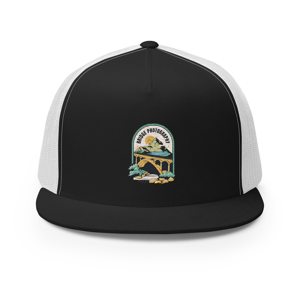 Bridge Photography - Scenic 5 Panel Trucker Cap