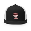 Burger Mascot 5 Panel Trucker Cap