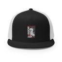 Burn Out - Futuristic 3D Head 5 Panel Trucker Cap