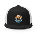 Catch the Waves - Beach Vibe 5 Panel Trucker Cap