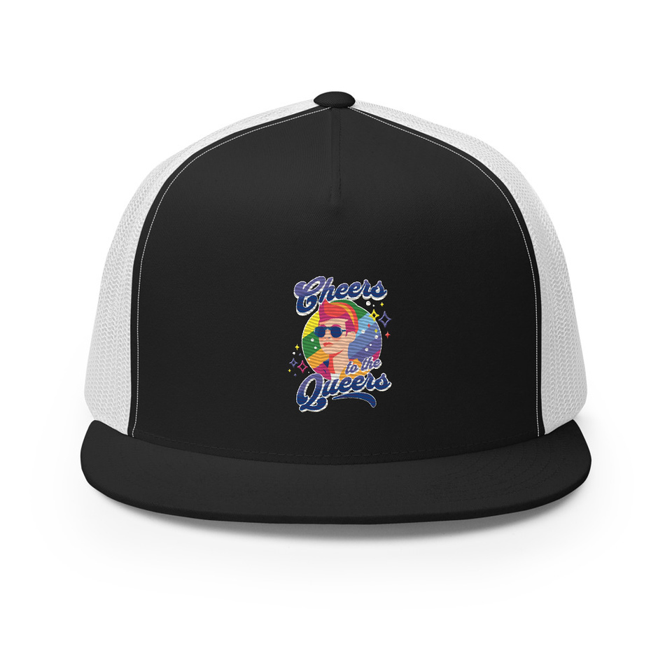 Cheers to the Queers 5 Panel Trucker Cap