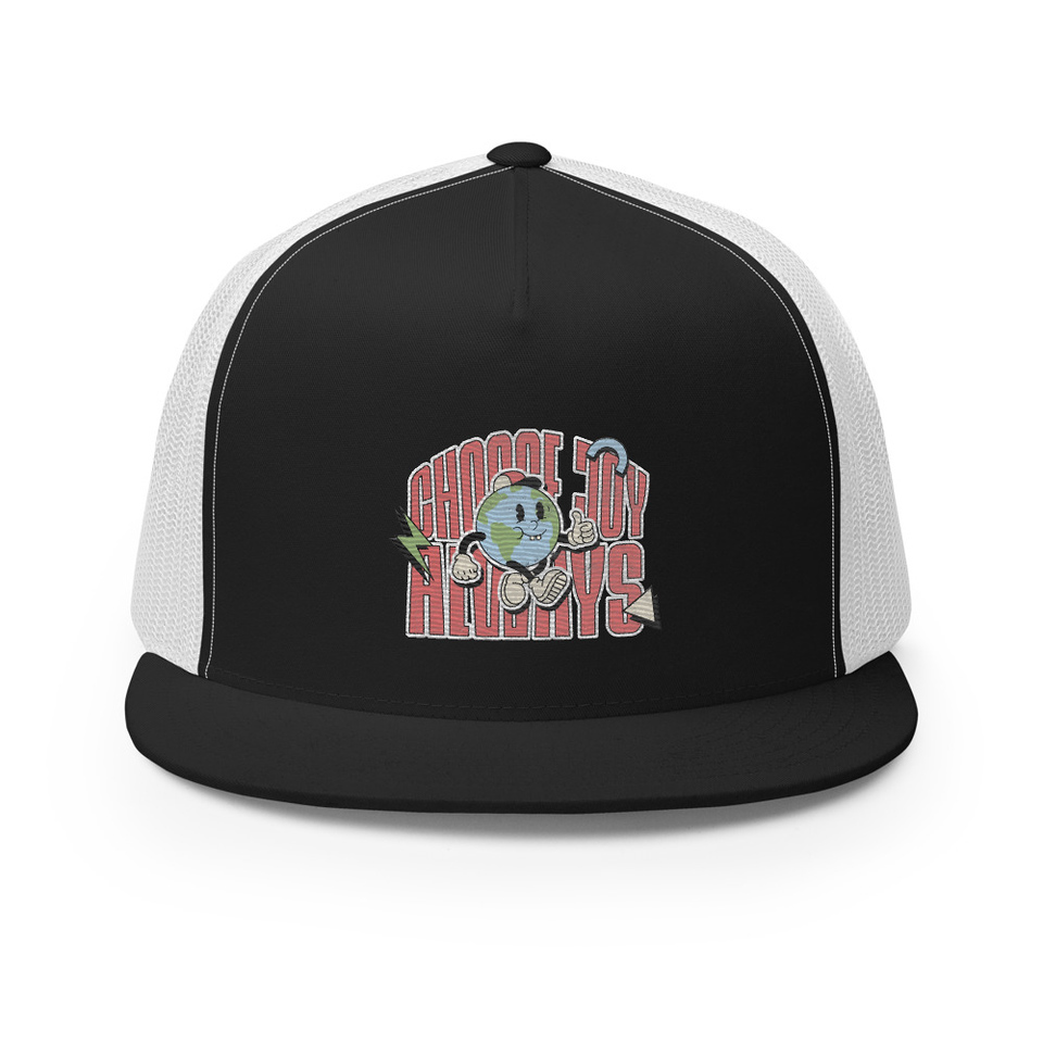 Choose Joy Always 5 Panel Trucker Cap