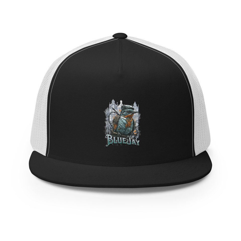 Classic Bird  5 Panel Trucker Cap