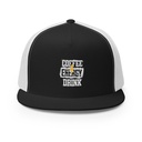 Coffee Energy Drink - Grunge Bolt 5 Panel Trucker Cap
