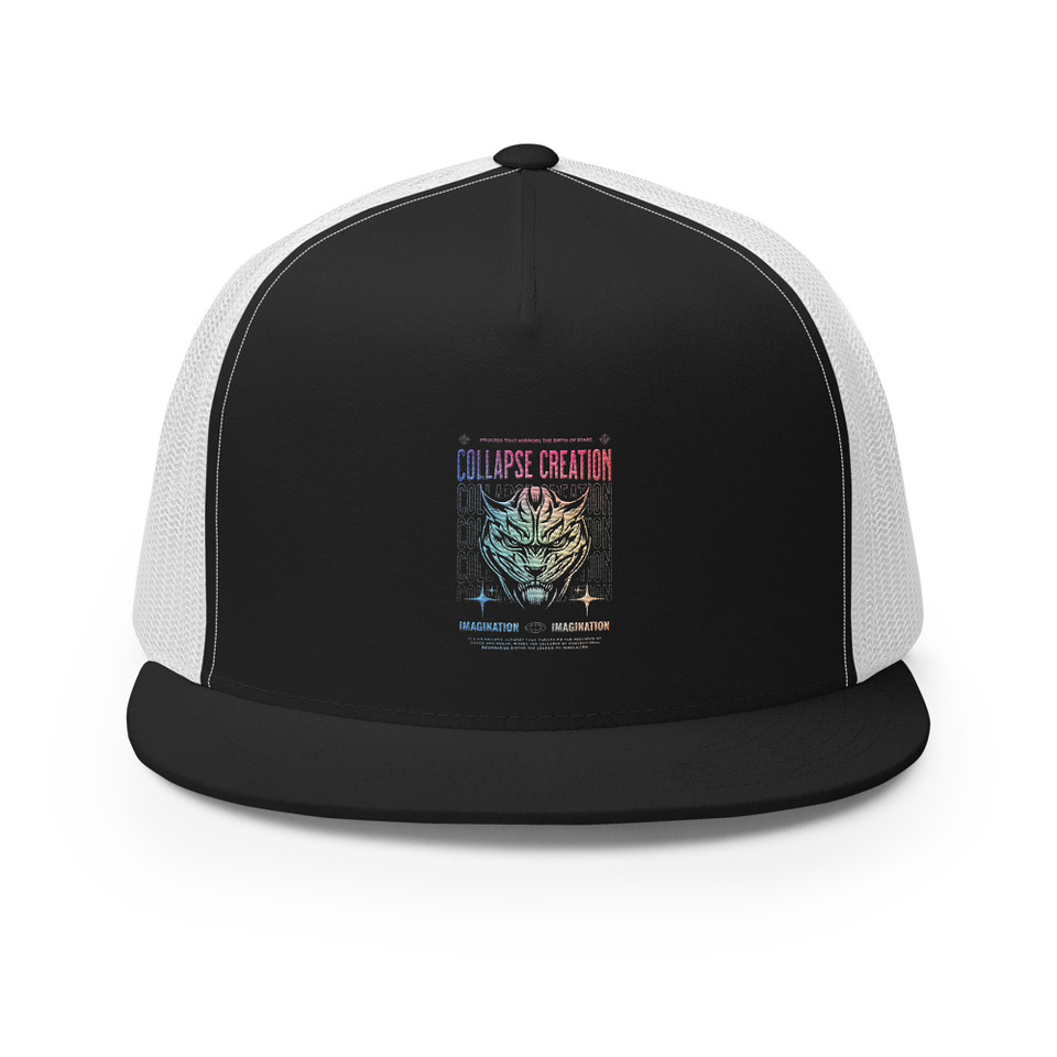 Collapse Creation 5 Panel Trucker Cap