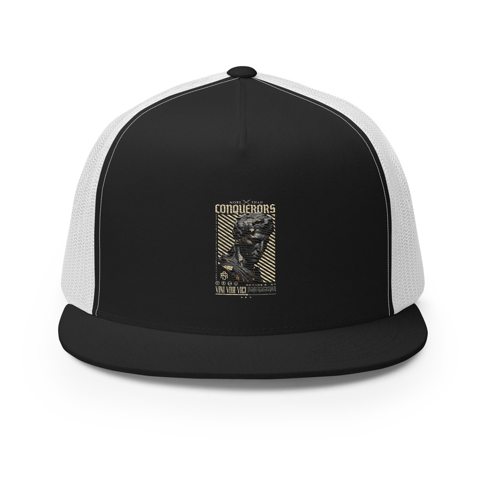 Conquerors 5 Panel Trucker Cap