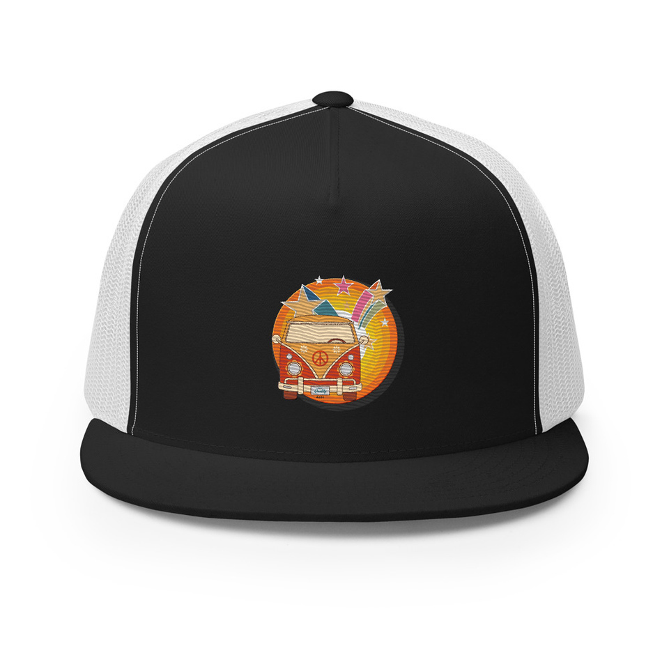 Crafted in Kittl 5 Panel Trucker Cap