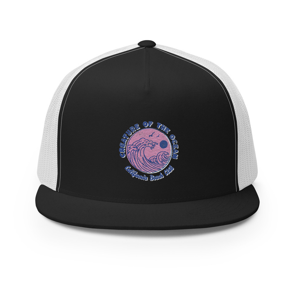 Creature of the Ocean 5 Panel Trucker Cap
