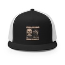 Crimson 5 Panel Trucker Cap