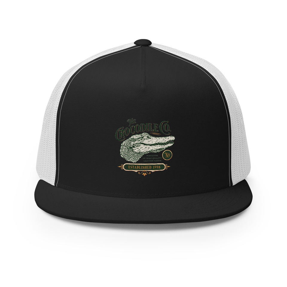 Crocodile Co. - Wild Animal 5 Panel Trucker Cap