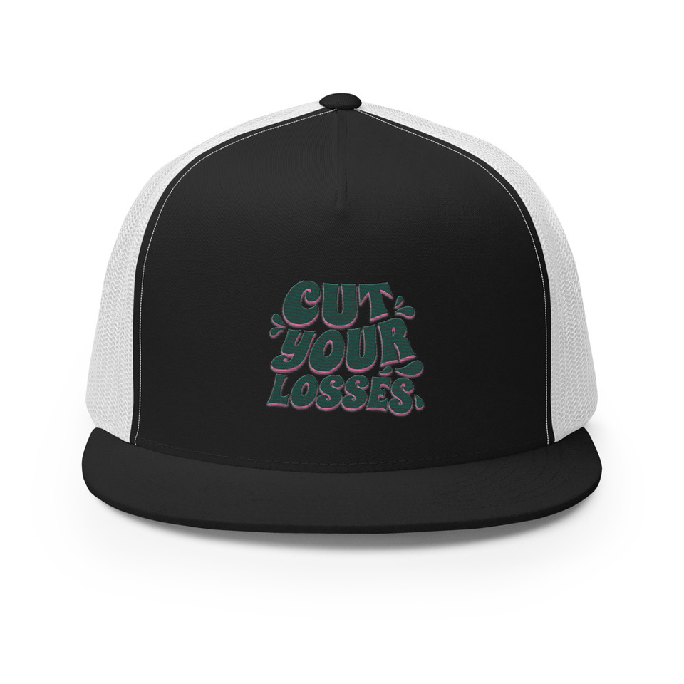 Cut your Losses 5 Panel Trucker Cap