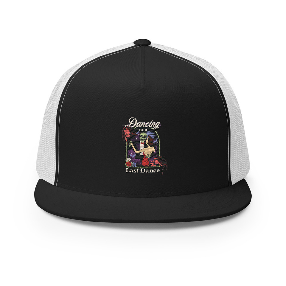 Dancing Our Last Dance - Halloween 5 Panel Trucker Cap