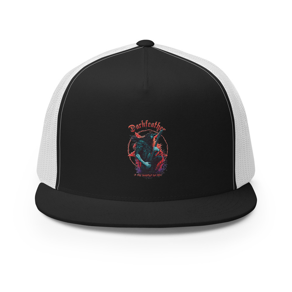 DARKFEATHER 5 Panel Trucker Cap