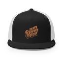 Death Before Decaf - Coffee 5 Panel Trucker Cap