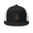 Defend us in battle - Knight with sword 5 Panel Trucker Cap