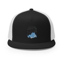 Delulu is the Solulu! - Typographic Cartoon Streetwear 5 Panel Trucker Cap