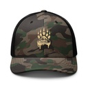 A Beary Good Home Camouflage Trucker Hat
