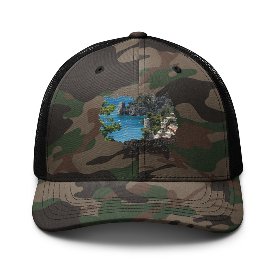 Amalfi Camouflage Trucker Hat