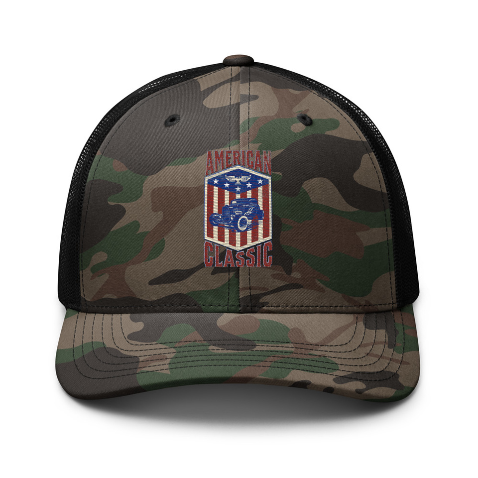 american classic Camouflage Trucker Hat
