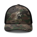 Asteroids Camouflage Trucker Hat