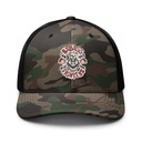 Badass Fighters Camouflage Trucker Hat