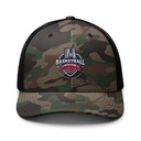 Basketball Sports Logo Camouflage Trucker Hat