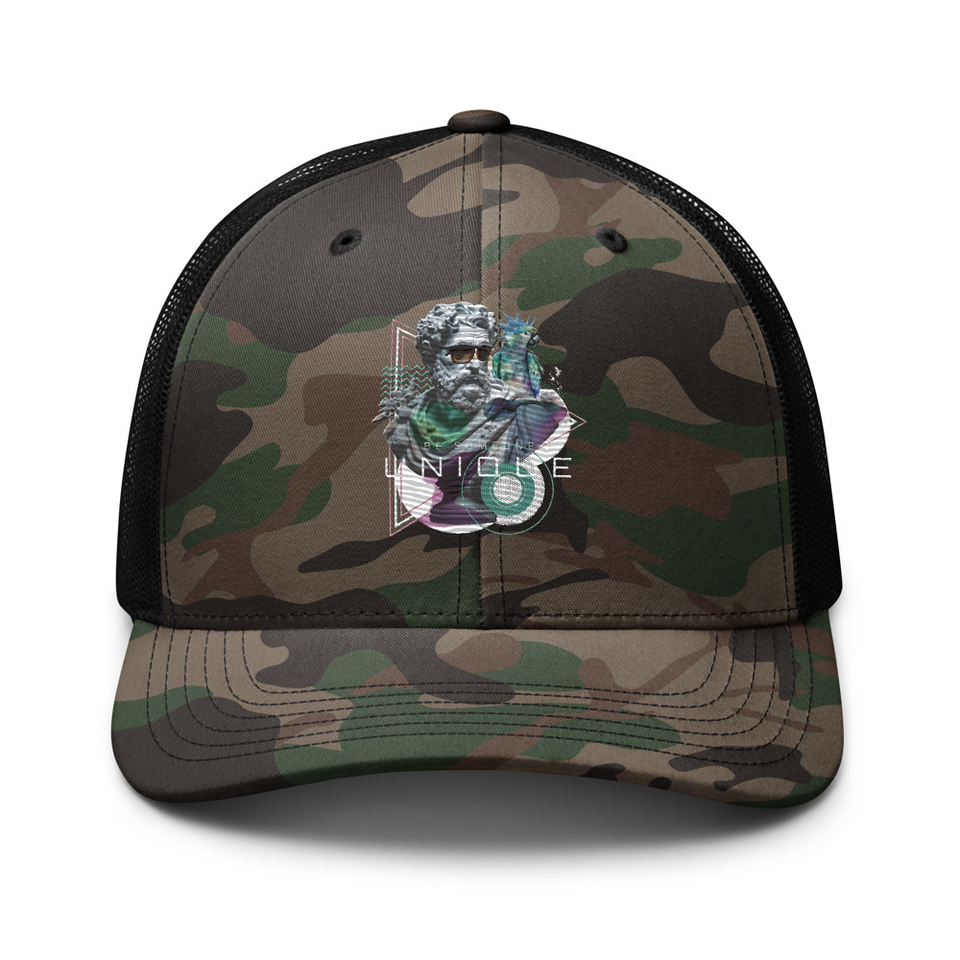 Be Someone Unique Camouflage Trucker Hat