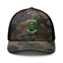 Beware of Frankenstein - Scary Halloween Camouflage Trucker Hat