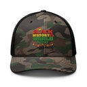 Black History is World History - Heritage Awareness Camouflage Trucker Hat