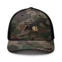 Black Sphinx Camouflage Trucker Hat
