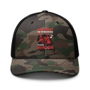 Blood is Thicker than Water Camouflage Trucker Hat