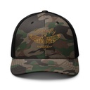 Blue Butterfly - Minimal Camouflage Trucker Hat