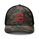 Boo Crew Camouflage Trucker Hat