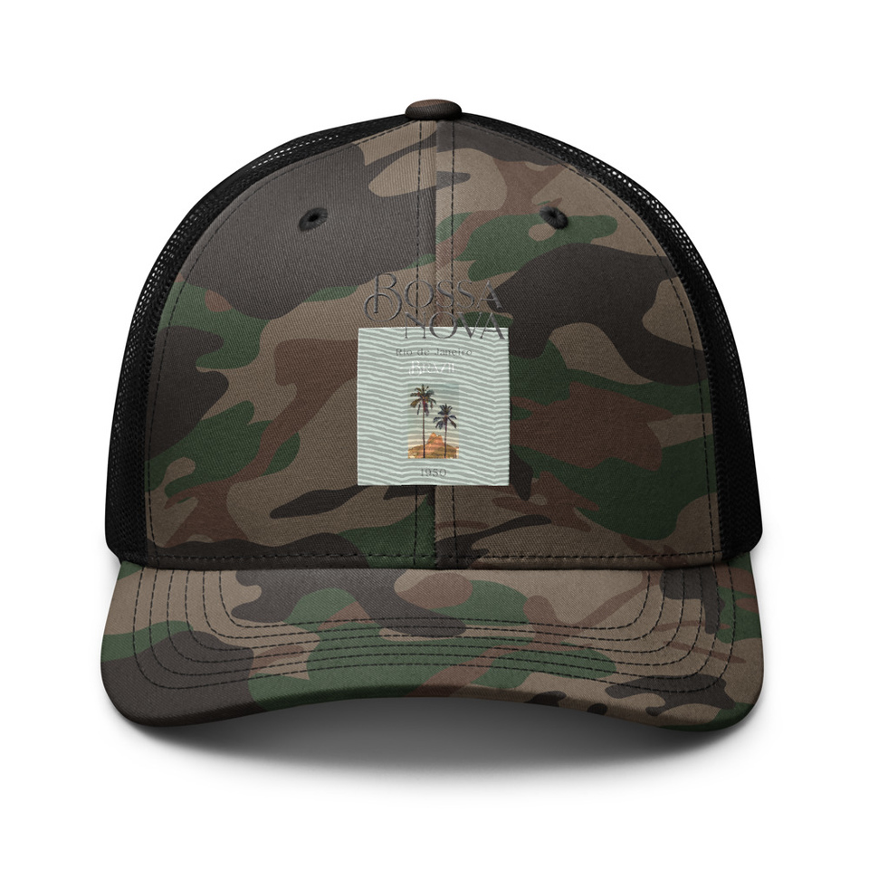 Bossa Nova Camouflage Trucker Hat