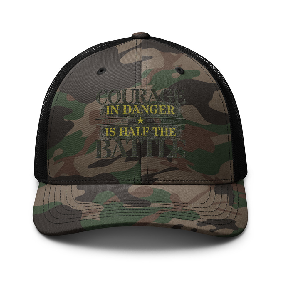 Brave Soldier Camouflage Trucker Hat