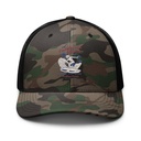 California Beach Surfing Camouflage Trucker Hat