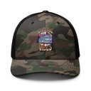 Camping Vibes Camouflage Trucker Hat