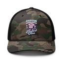 Cancun Positive Vibes Camouflage Trucker Hat