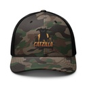 Catzilla - Funny Comic Animal Camouflage Trucker Hat