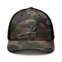 Cerberus Hell Hound Streetwear - Dark Aesthetic Camouflage Trucker Hat