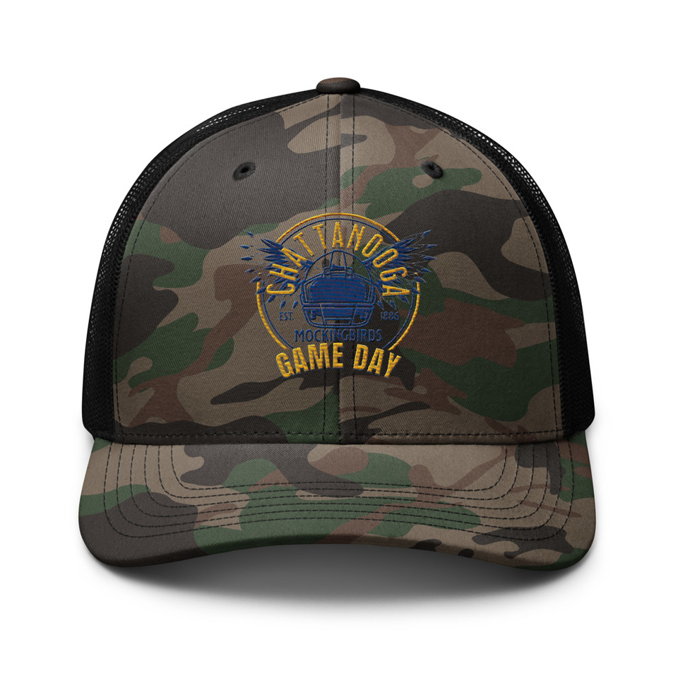 Chattanooga Mocs Camouflage Trucker Hat