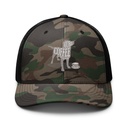 Coffee Dog Camouflage Trucker Hat