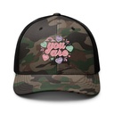 Colorful Self Love Affirmation - Heart Camouflage Trucker Hat