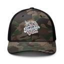 Cool Teacher Vibes Camouflage Trucker Hat