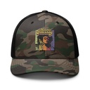 Cosmic Journey Rainbow Retro Camouflage Trucker Hat