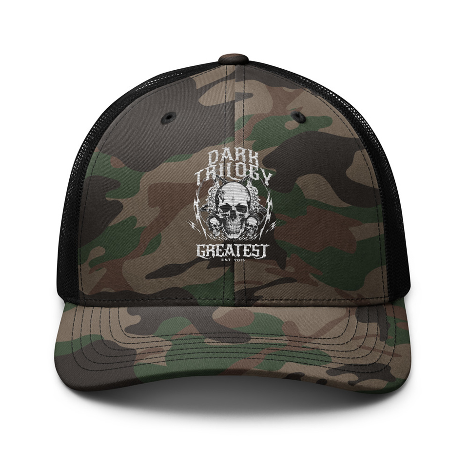 Dark Trilogy Camouflage Trucker Hat