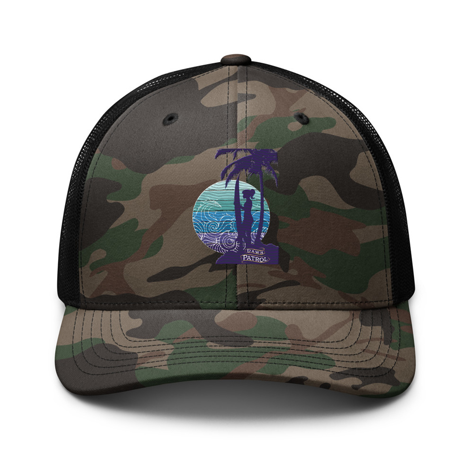 Dawn Patrol Camouflage Trucker Hat